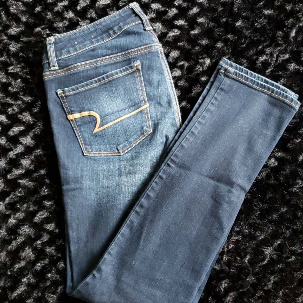 American Eagle Skinny Jean's Size 4 Darkwash